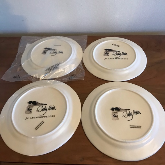 Anthropologie/SallyMuirDog-A-Day Plates - Red - Picture 14 of 14